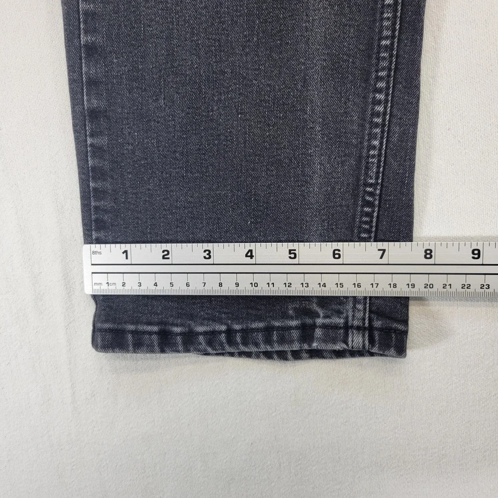 Levi's‎ 506 Straight Leg Jeans Mens 36x30 Black Faded Denim